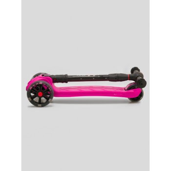 Fun Kids dečiji trotinet Funny sa svetlećim točkovima S920-PINK-2